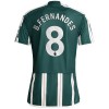 Camisola Manchester United Bruno Fernandes 8 Homen Equipamento 2ª 23/24